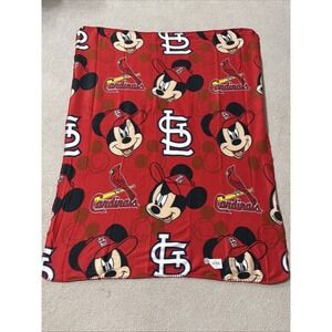 Brand New‎ St. Louis Cardinals MLB Disney Mickey Mouse Baseball Bleacher Blanket